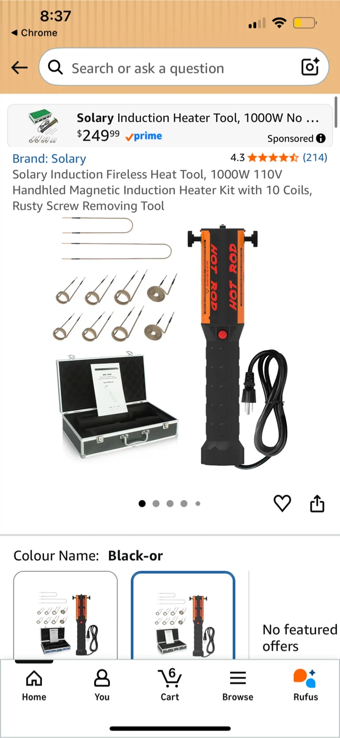 Solary Induction Heater Tool Kit - photo 2