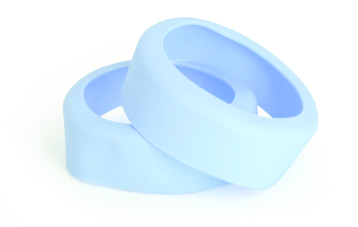 Grosmimi Non-Slip Silicone Covers for Baby Food Jars - Pink - photo 3