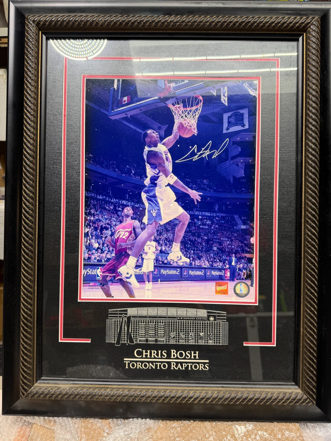 Frameworth Sports Marketing Chris Bosh Signed 11" x 14" Photo