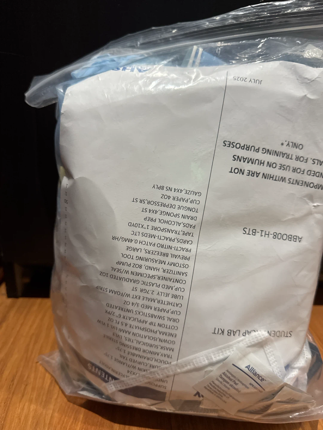 Health Care Aide Tote Bag and lab practice kit and FREE GLOVES - photo 2
