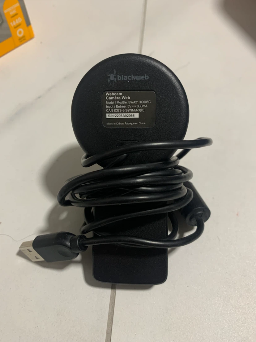 Blackweb Ring Light Webcam with Autofocus 1440p - photo 4