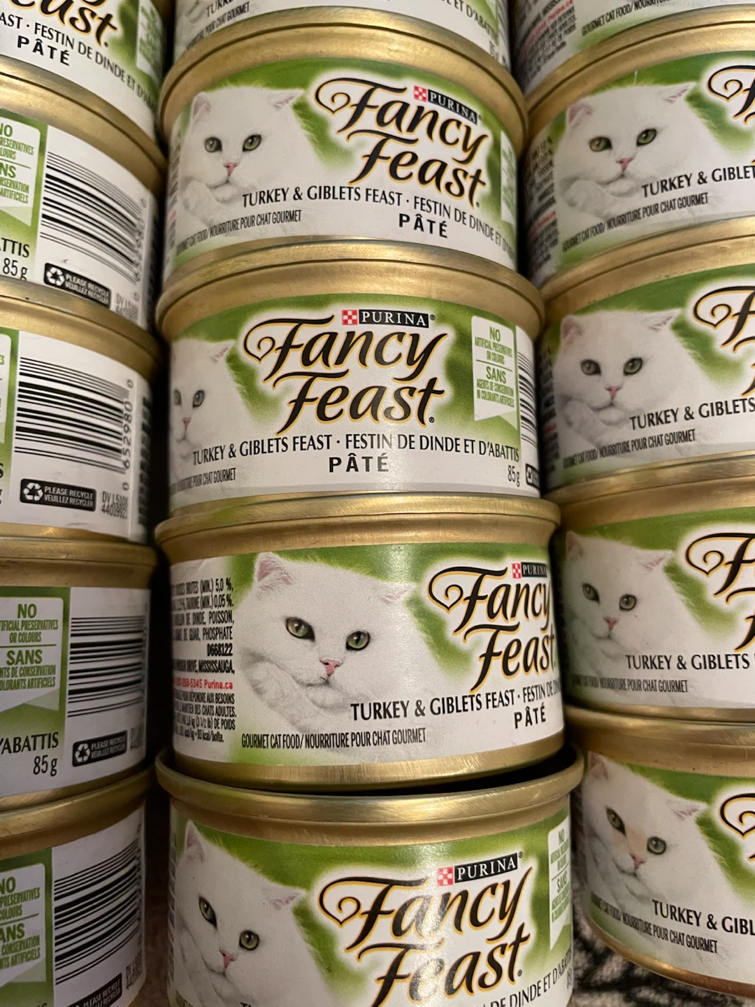 Fancy Feast Wet Cat Food Lot-Pate Turkey & Giblets - photo 2