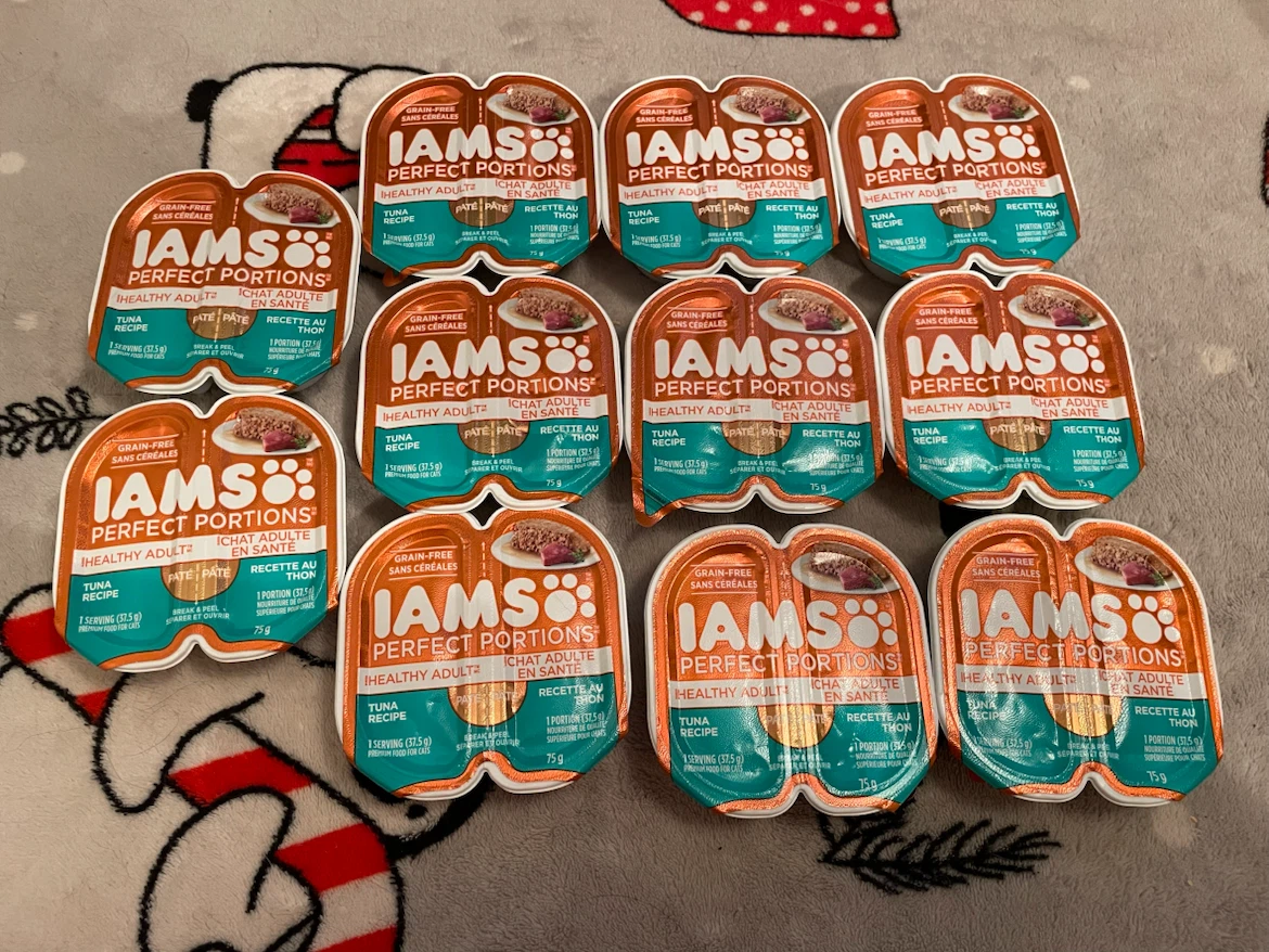 IAMS Wet Cat Food Lot-Pate Tuna