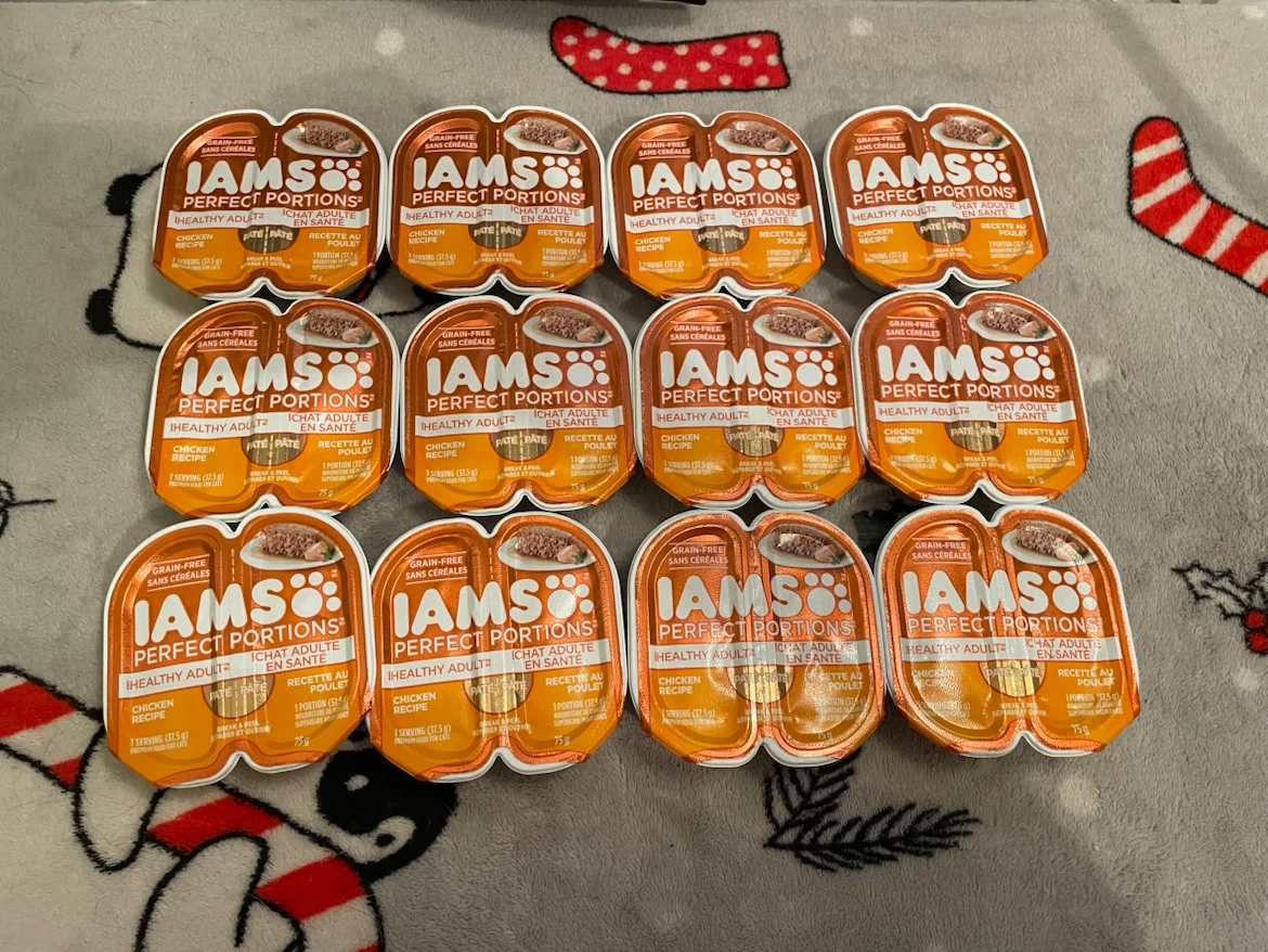 IAMS Wet Cat Food Lot-Pate Chicken