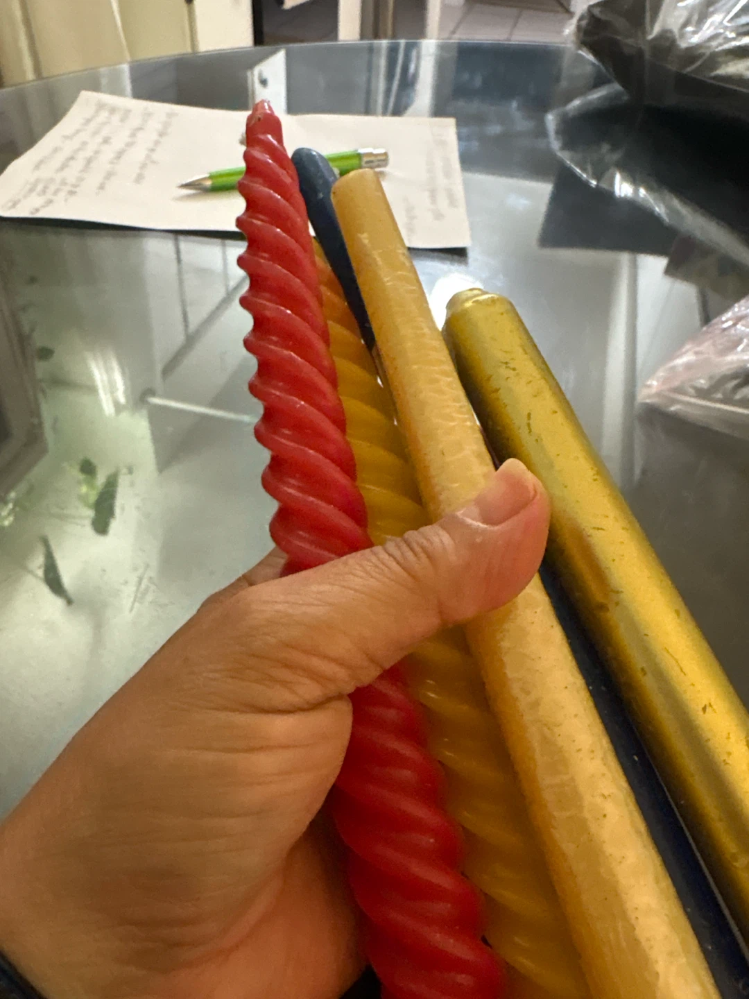 Set of 5 Spiral Candles - photo 2