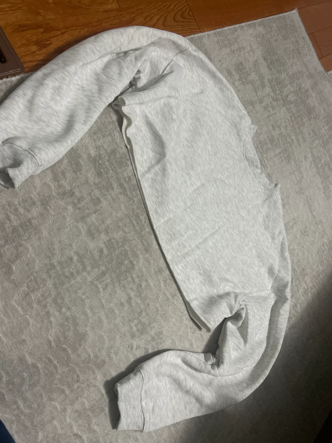 Light Grey Crewneck Sweatshirt