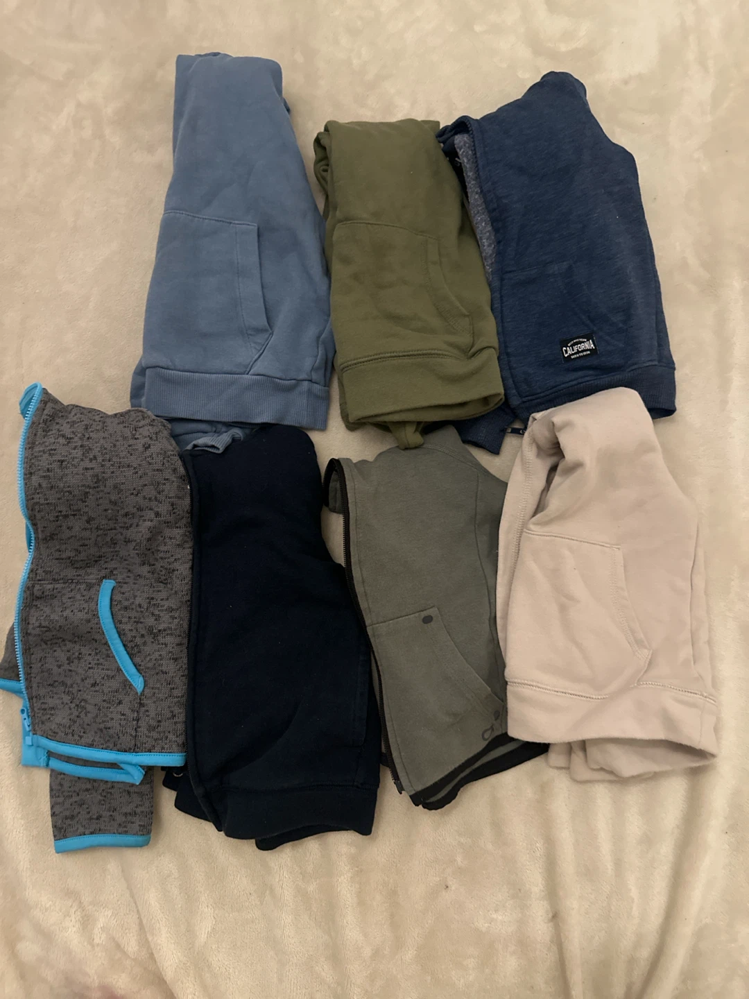 Bundle of 7 Hoodies
