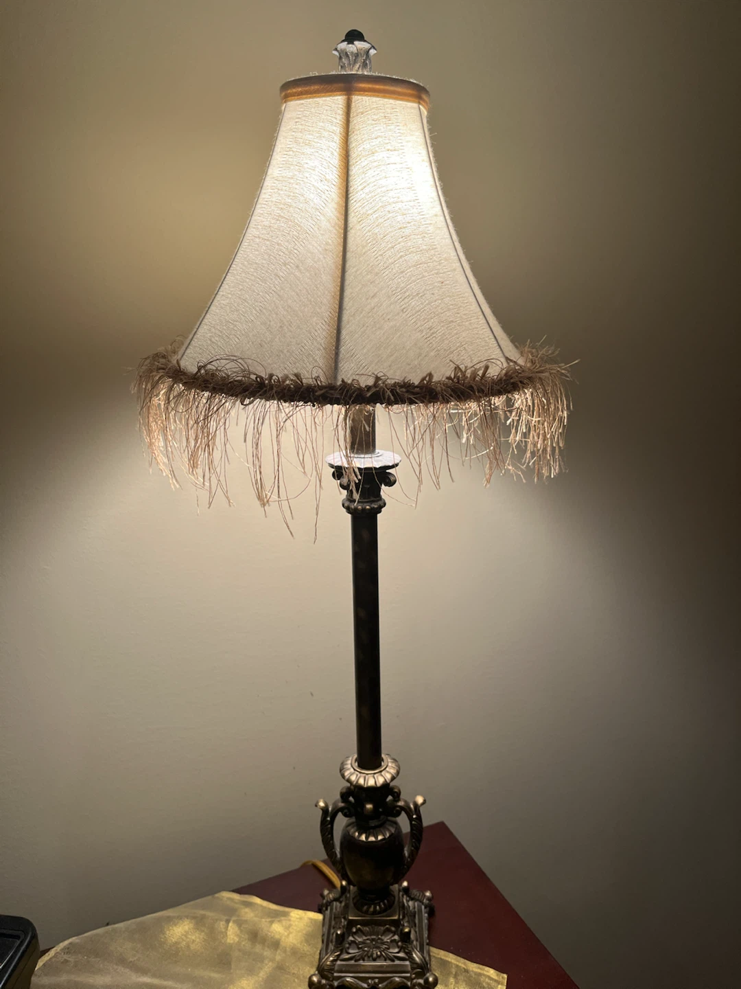 Vintage Bronze Table Lamp