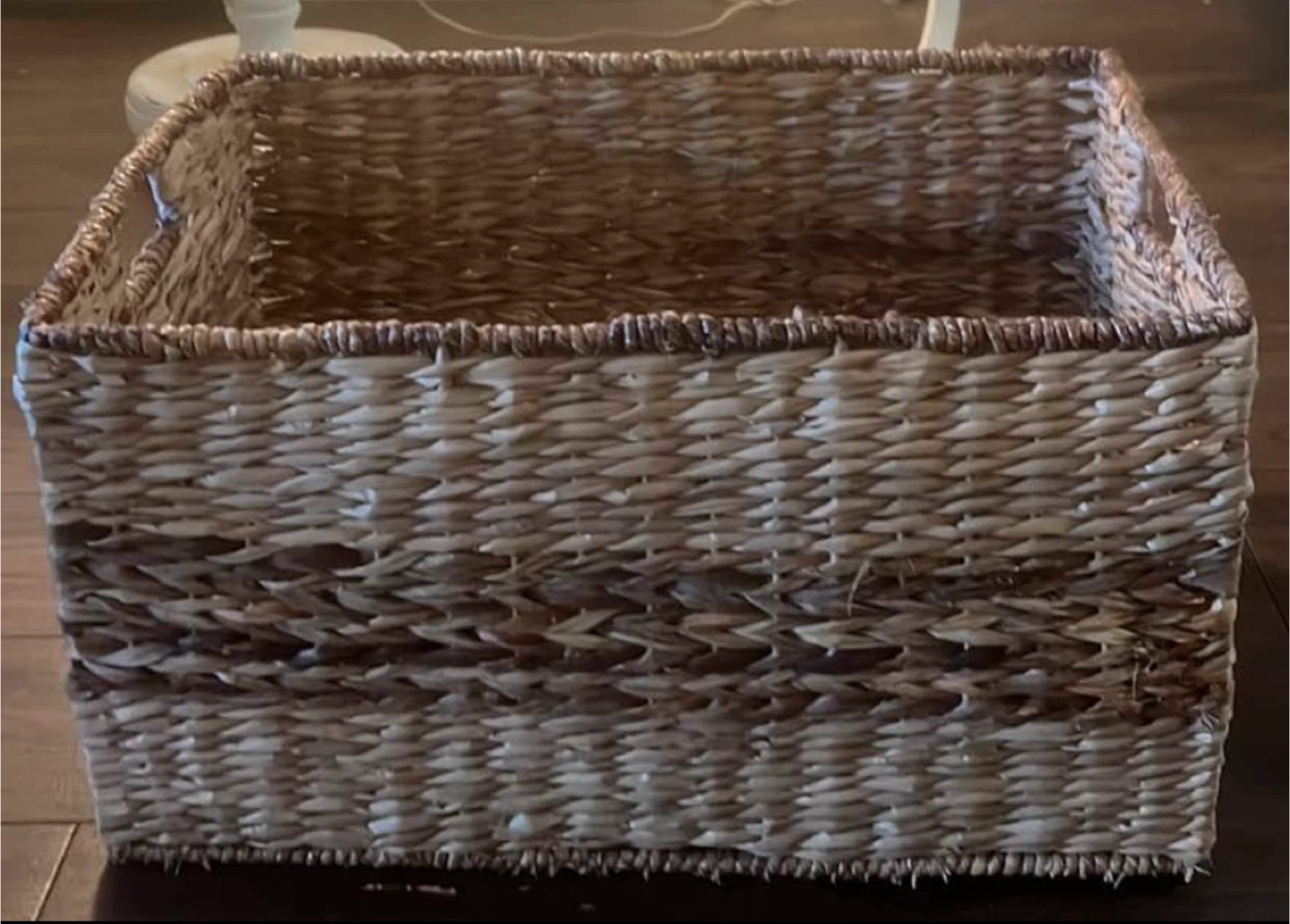 Woven Seagrass Storage Basket