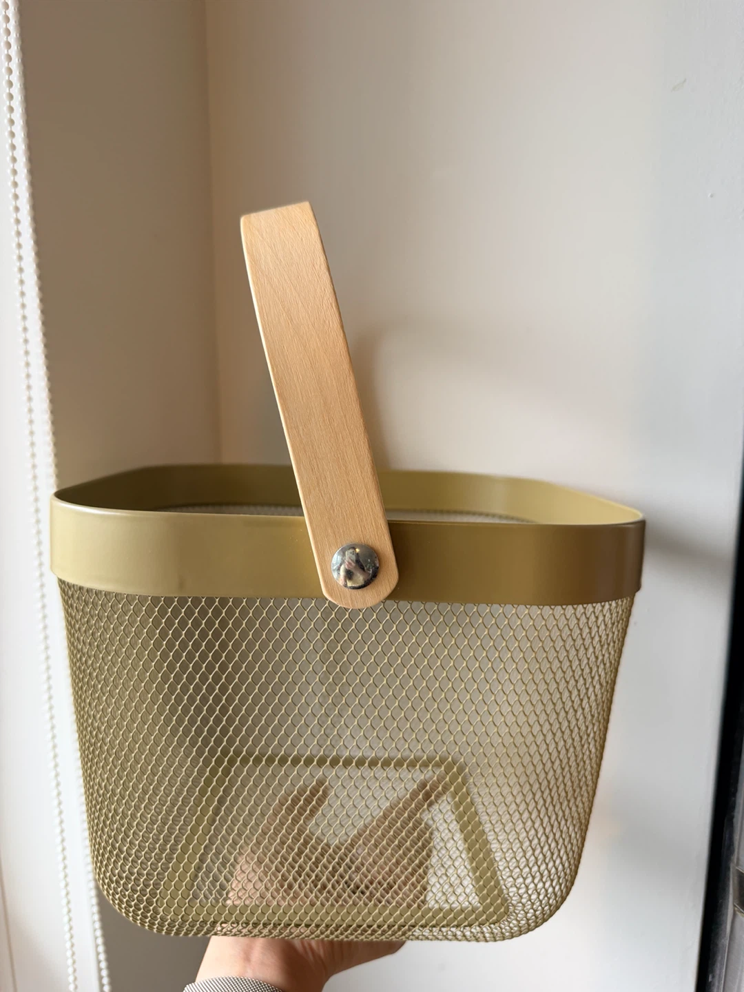 IKEA RISATORP Wire Basket - Gold - photo 2
