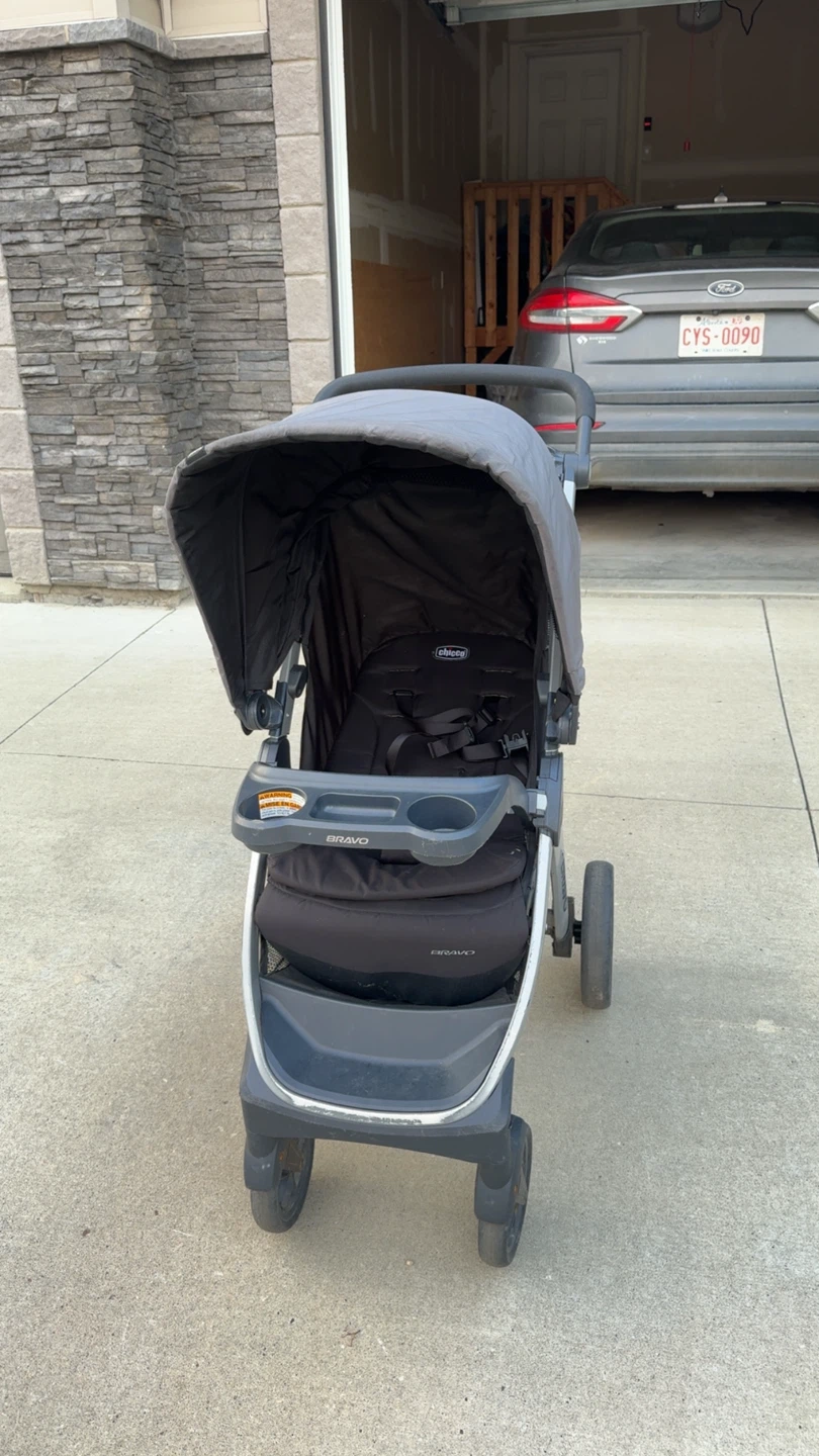 Chicco Bravo Travel System Stroller and Car Seat - photo 3