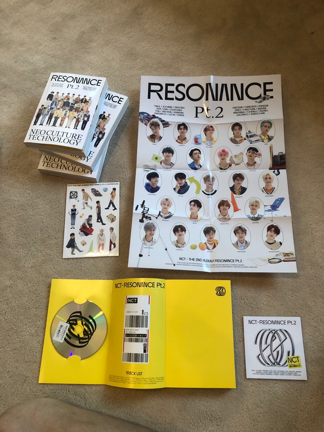 NCT Resonance Pt.2 Neo Culture Technology Album Set - photo 2