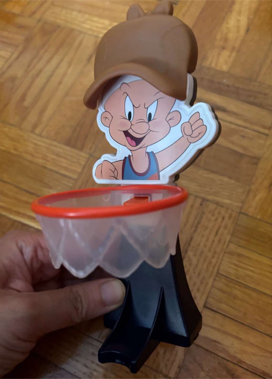 Space Jam Elmer Fudd Basketball Hoop Toy