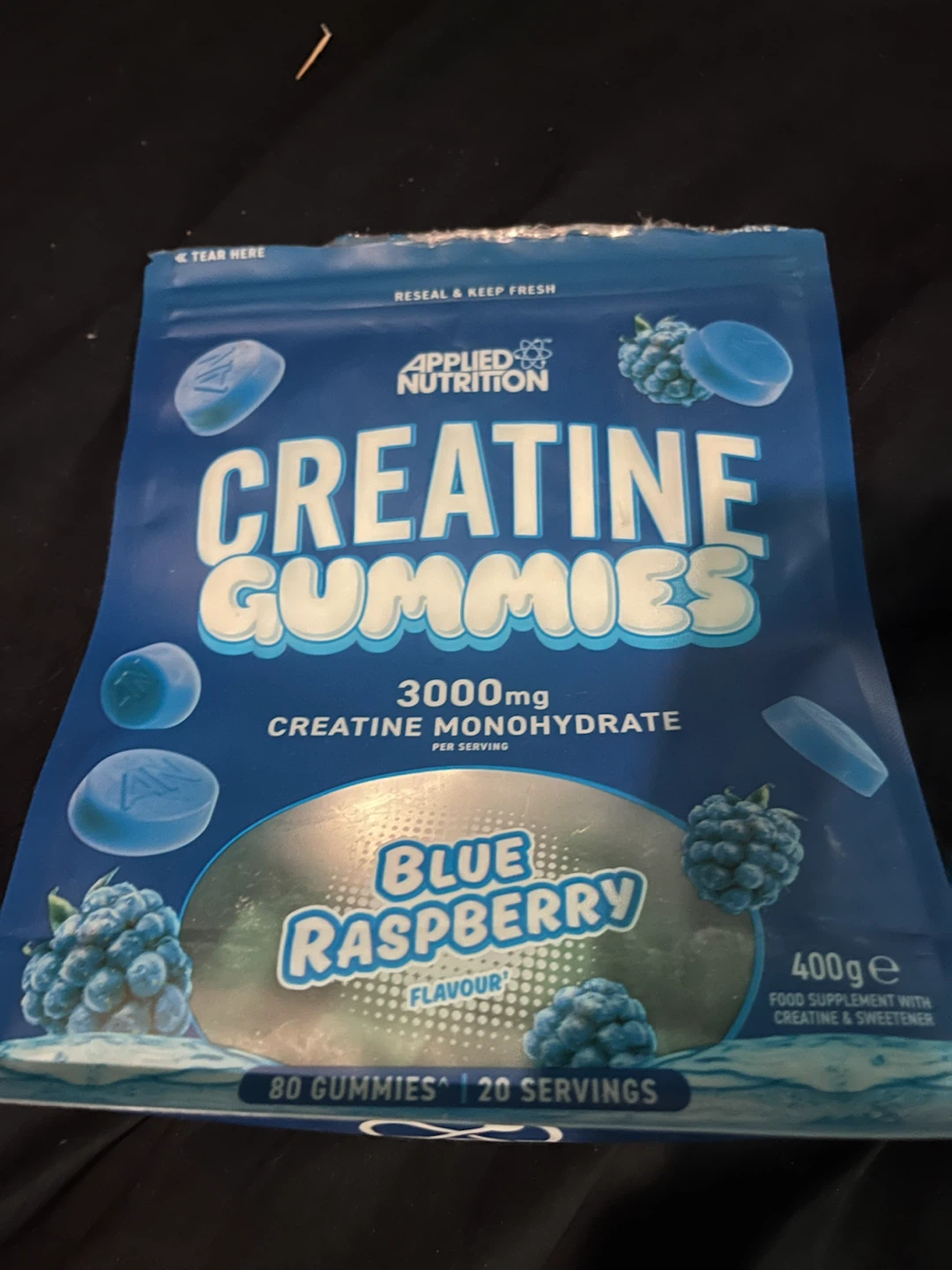 Applied Nutrition Creatine Gummies - Blue Raspberry