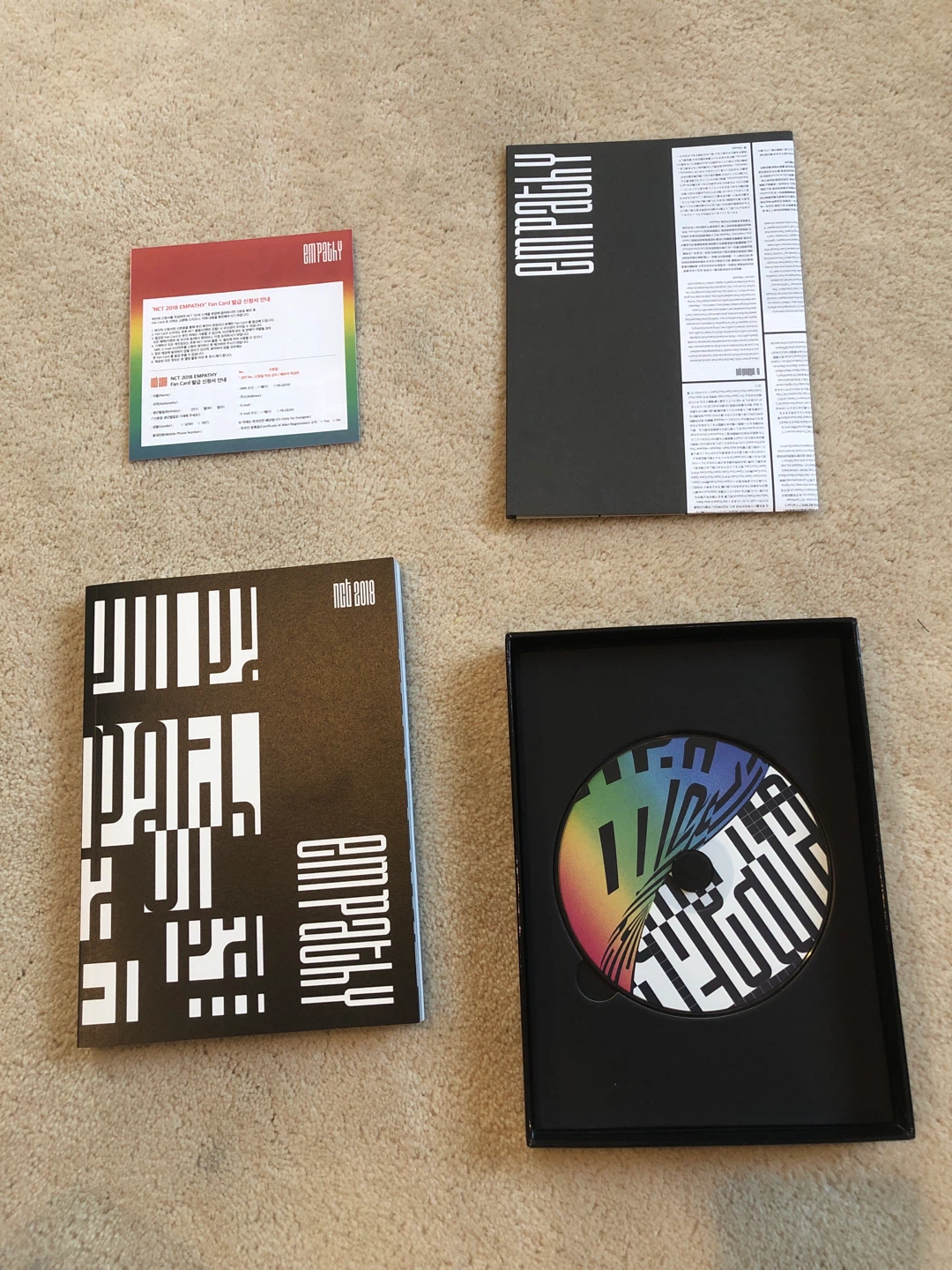 NCT 2018 EMPATHY CD Album Photobook Kpop - photo 2