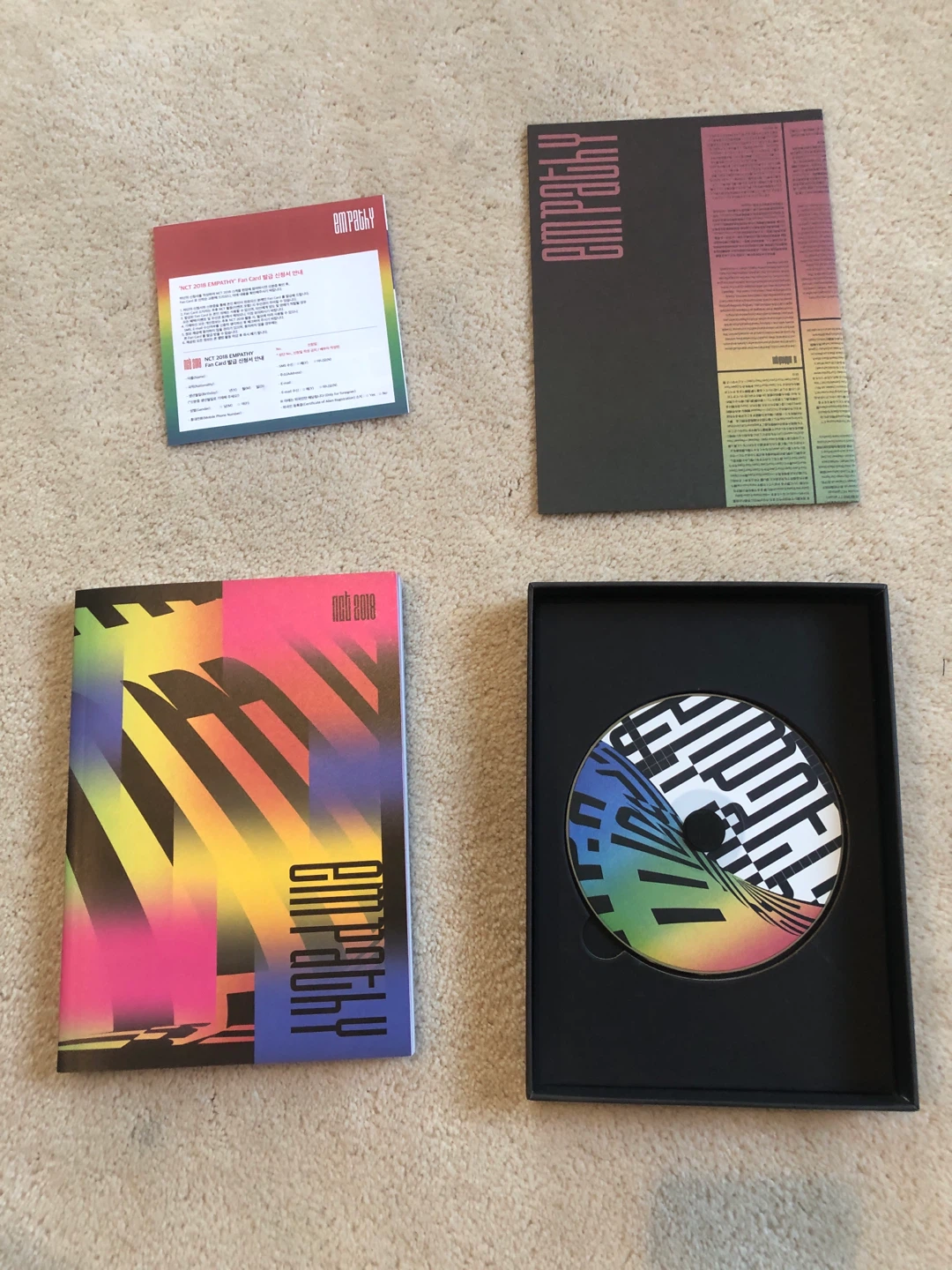 NCT 2018 EMPATHY CD Album Photobook Kpop - photo 3