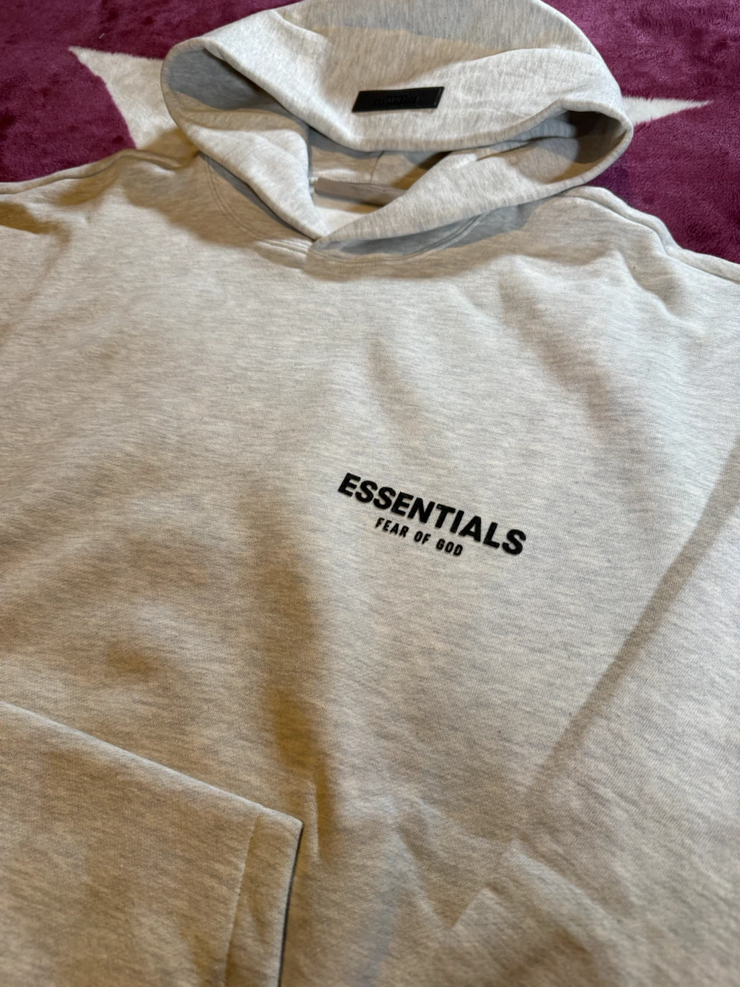 Fear of God Essentials Hoodie “Light Oatmeal” - photo 2