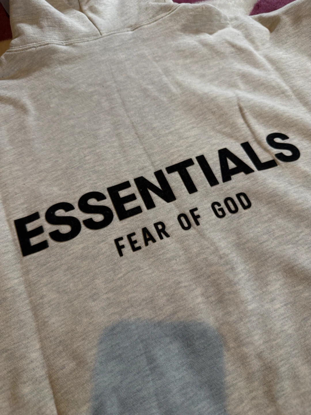 Fear of God Essentials Hoodie “Light Oatmeal” - photo 3