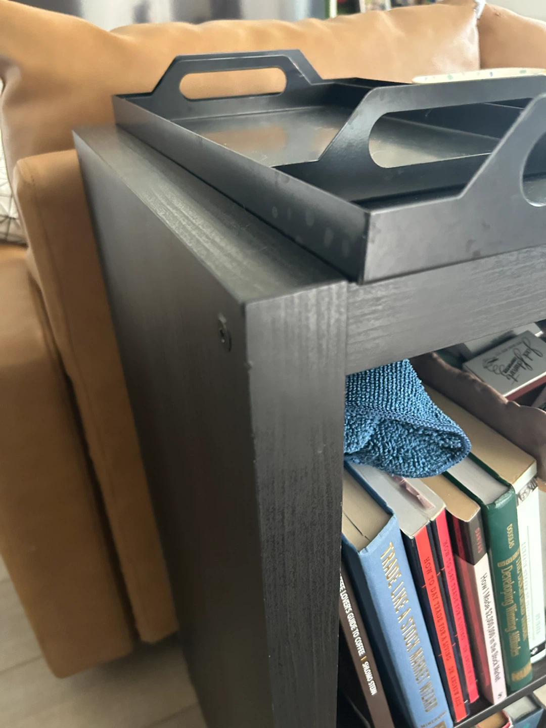 Black Bookcase / Shelf Unit