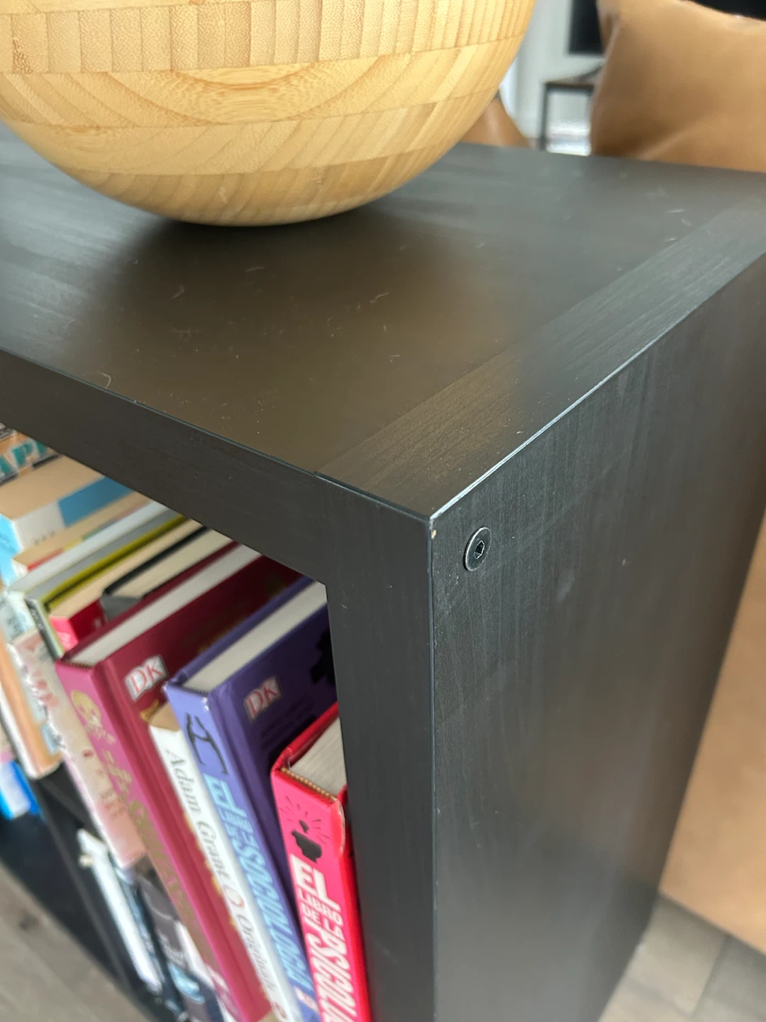 Black Bookcase / Shelf Unit - photo 2