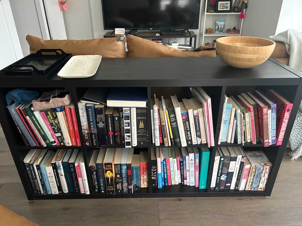 Black Bookcase / Shelf Unit - photo 3