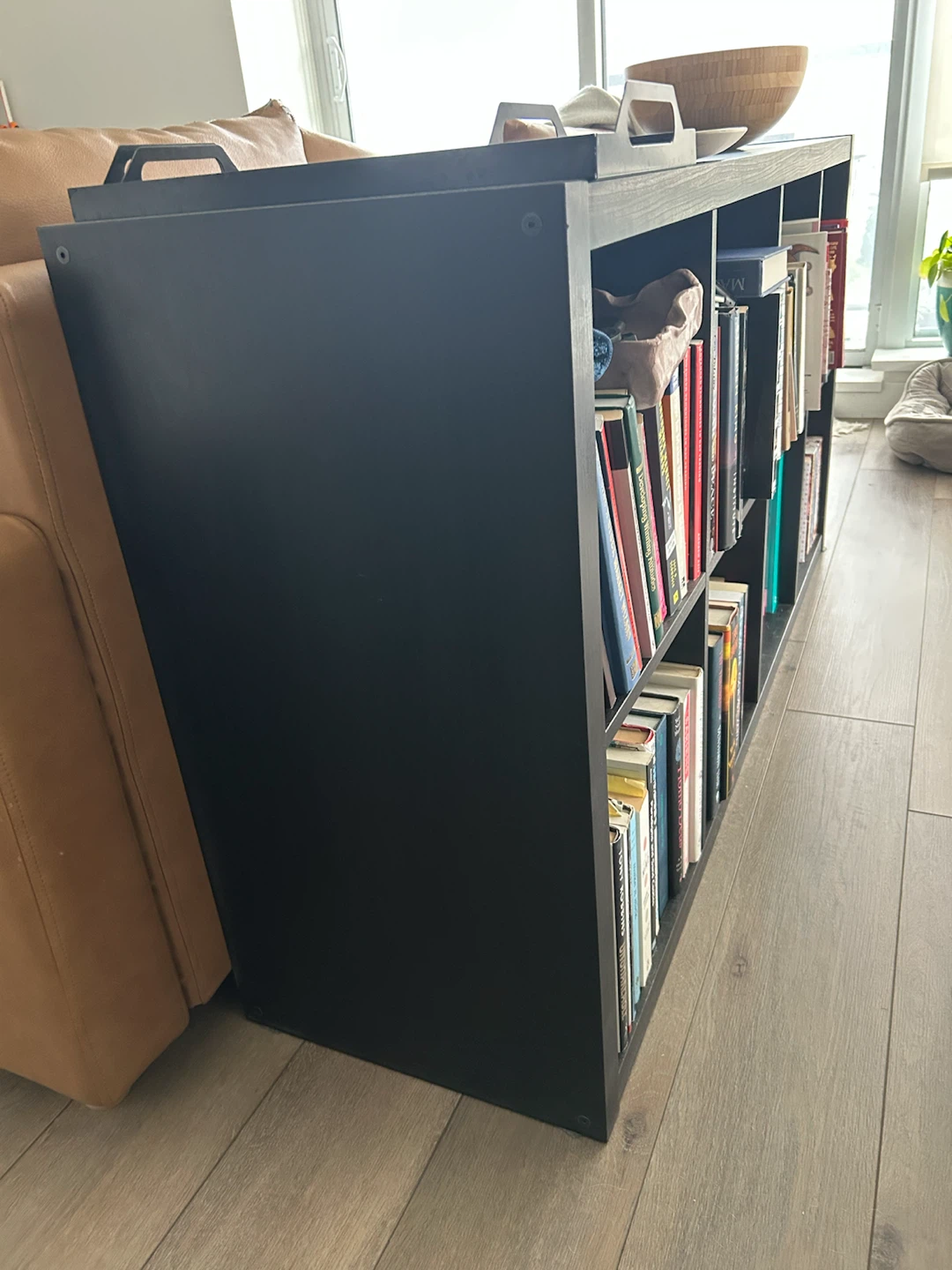 Black Bookcase / Shelf Unit - photo 4