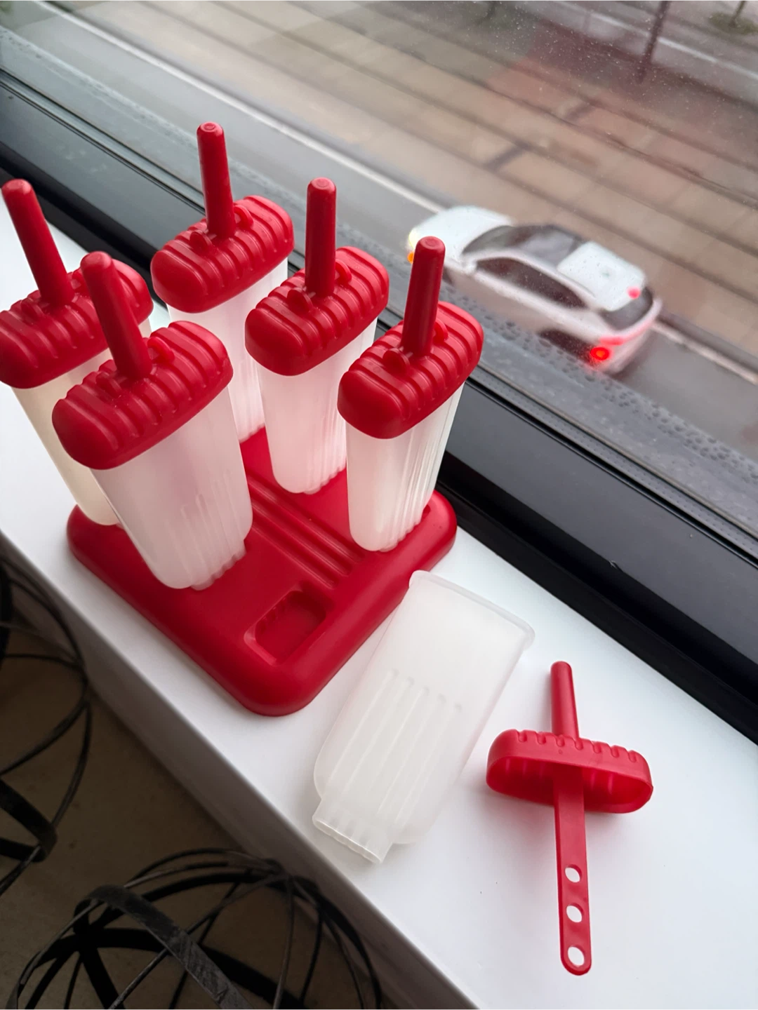 Popsicle molds with holder - photo 3
