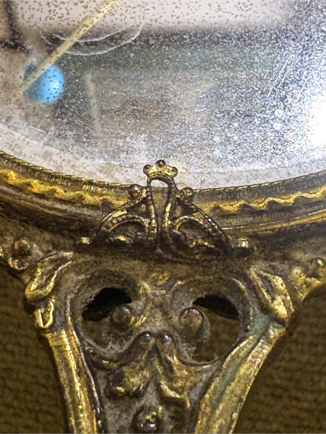 Vintage Ornate Hand Mirror - photo 5