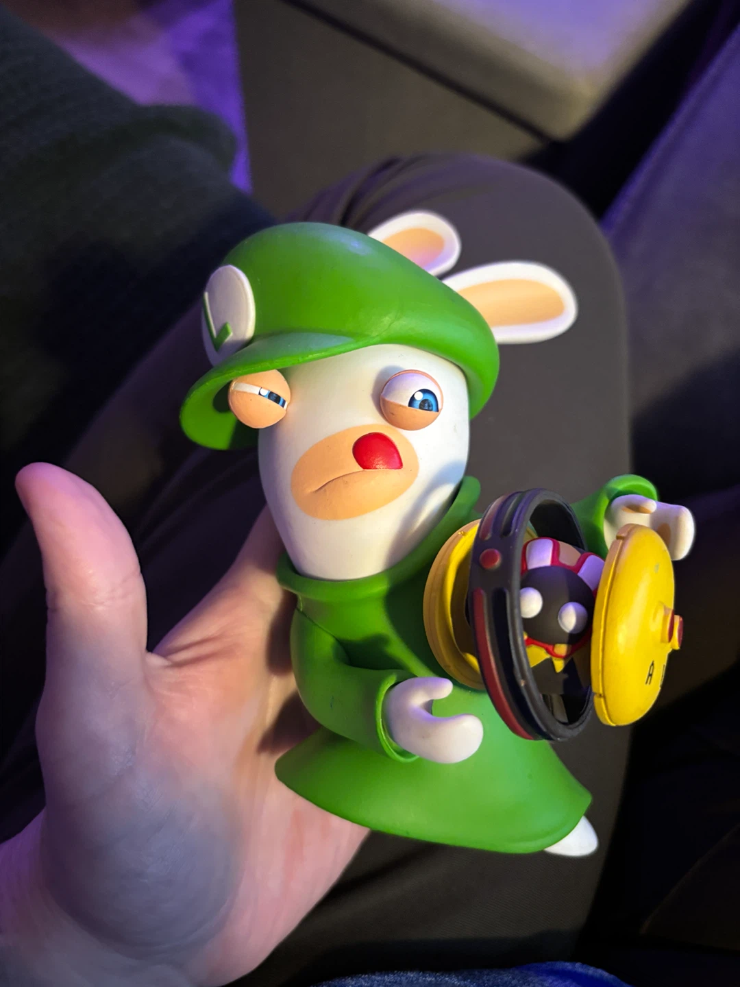 Luigi Rabbids Figure