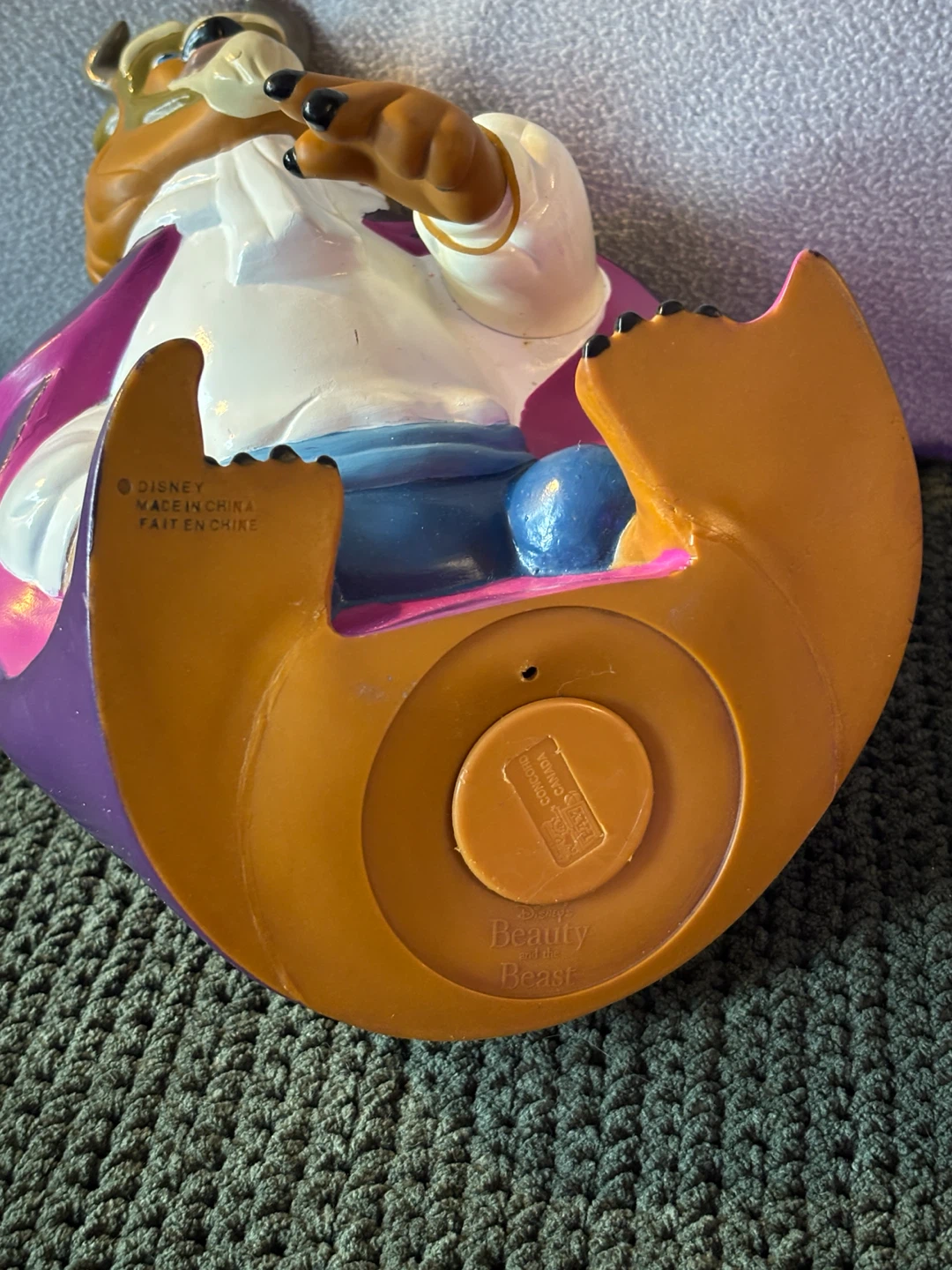 Disney Beauty and the Beast Beast Piggy Bank - photo 5