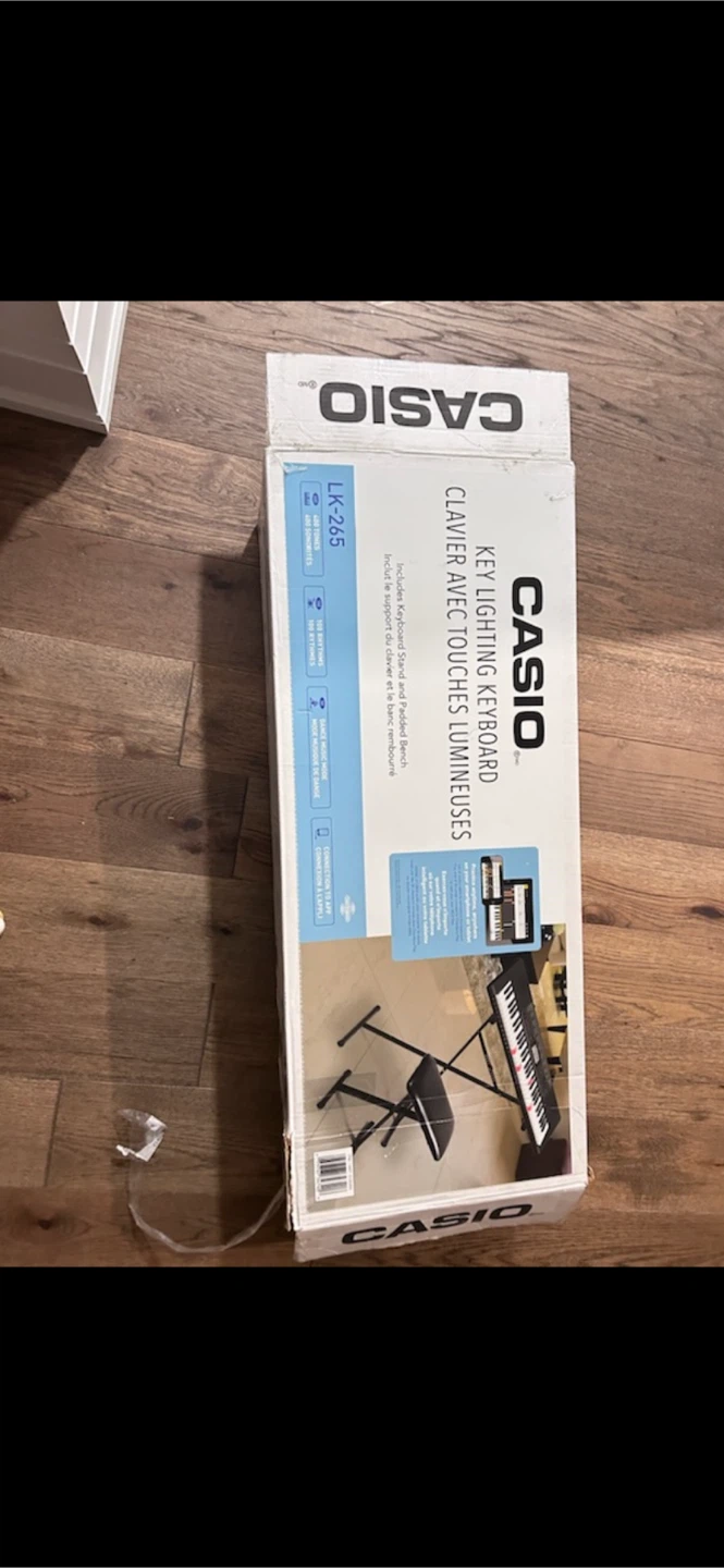 Casio Portable Keyboard Bench