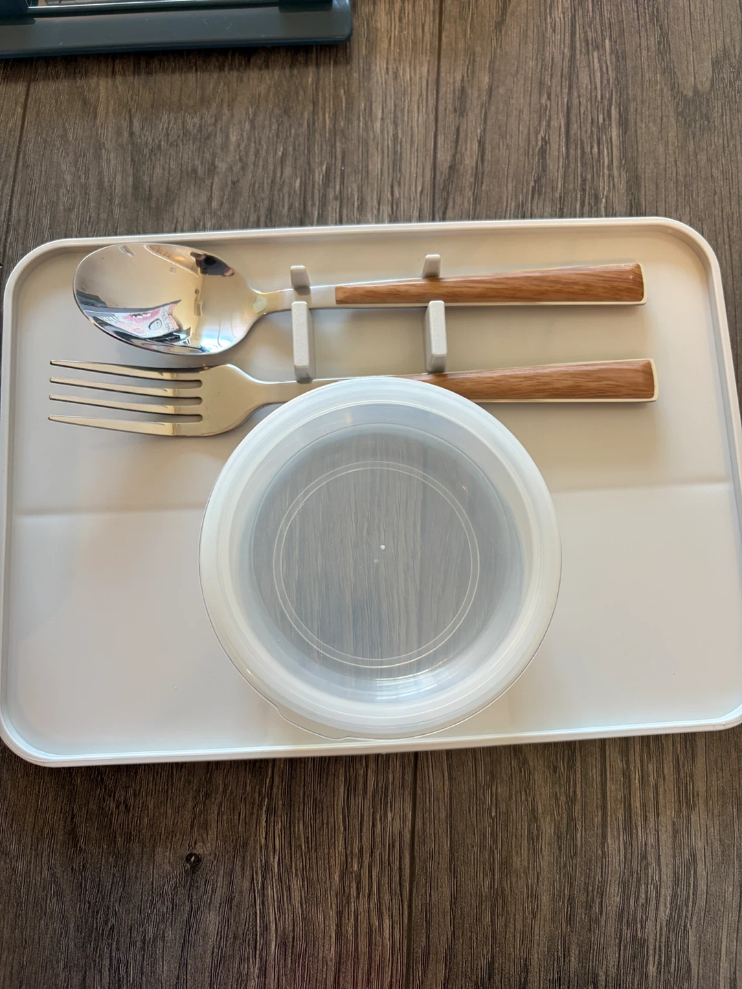 Brand New MOOMIN Super Lock Lunch Box with Spoon & Fork – 1050ml - photo 3