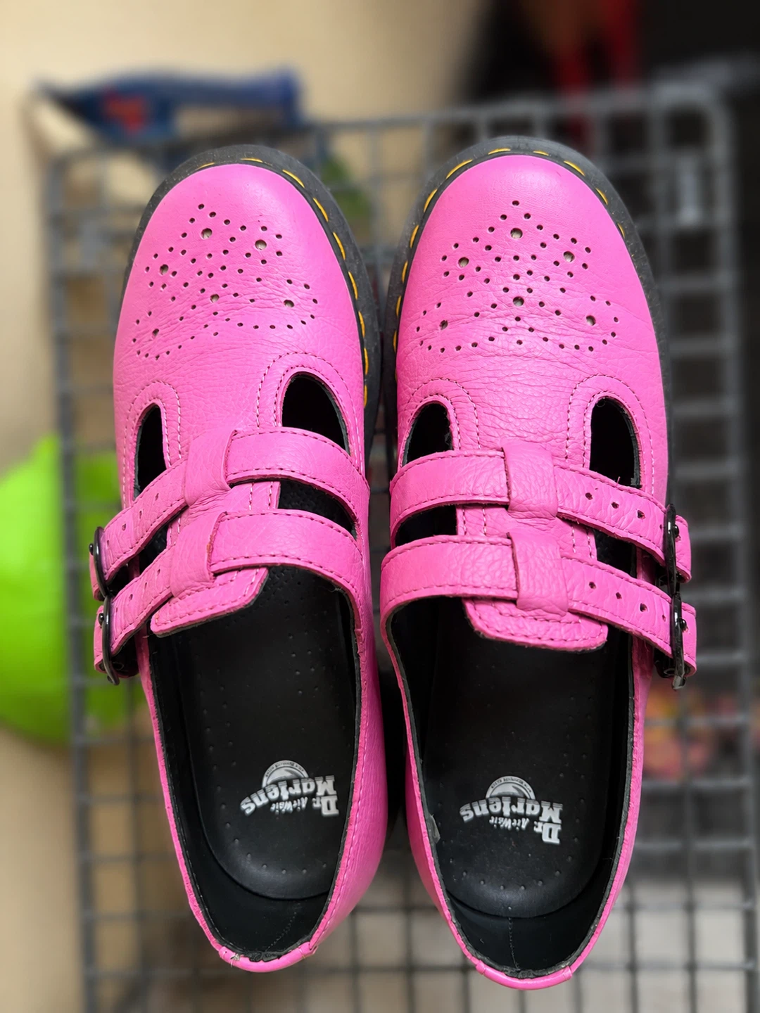 Dr. Martens Pink Mary Jane Shoes