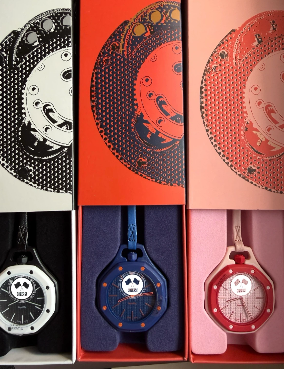 Royal Style Pop Watches (3 colours)