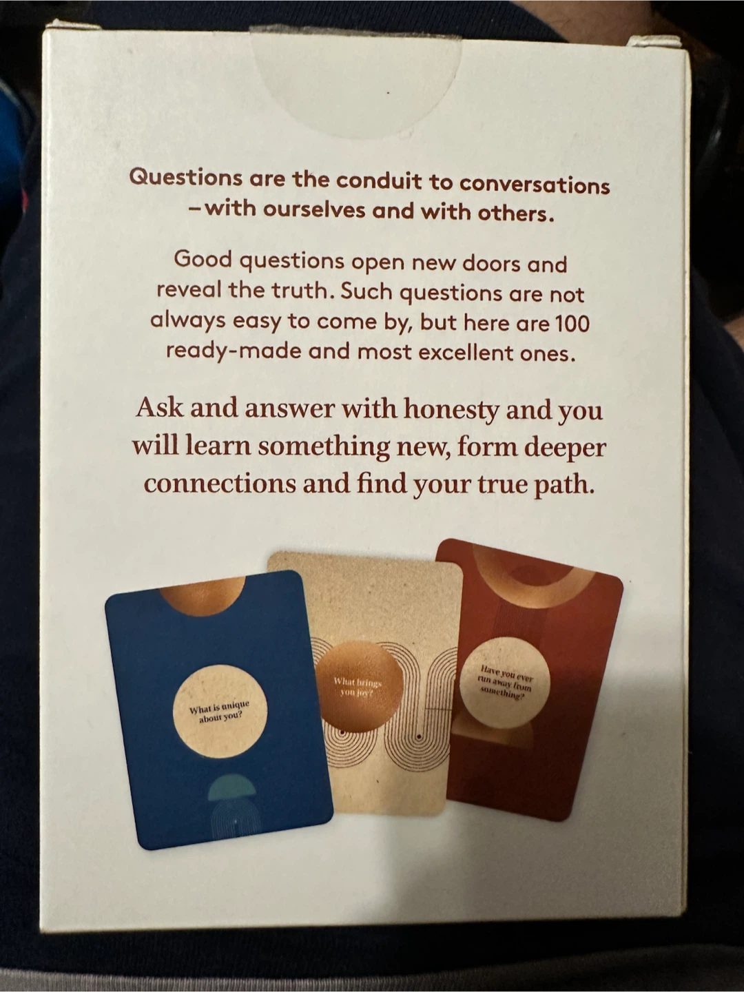 Soul Seeker 100 Questions for Deeper Connection Card Game - photo 2