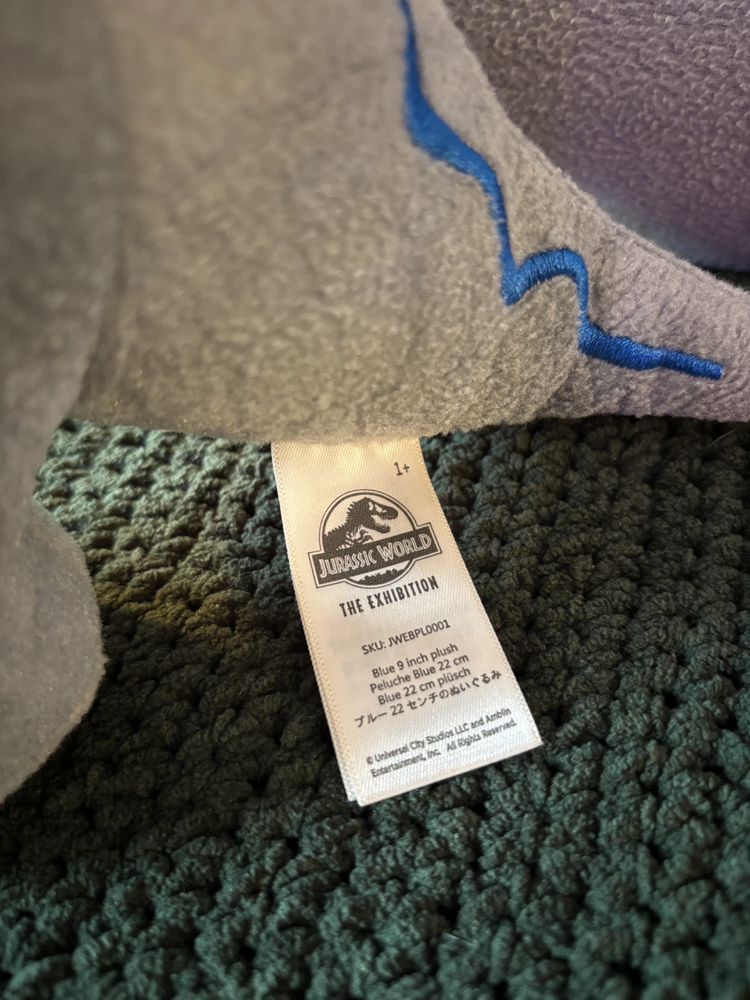 Jurassic World Blue Plush Toy - photo 3