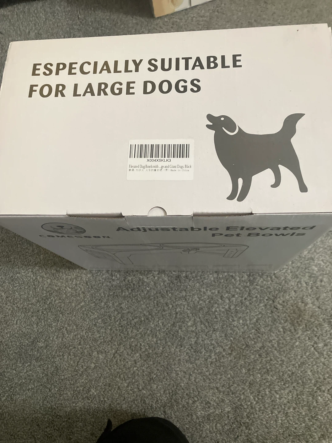 Comesoon Adjustable Elevated Pet Bowls for Large Dogs - photo 2