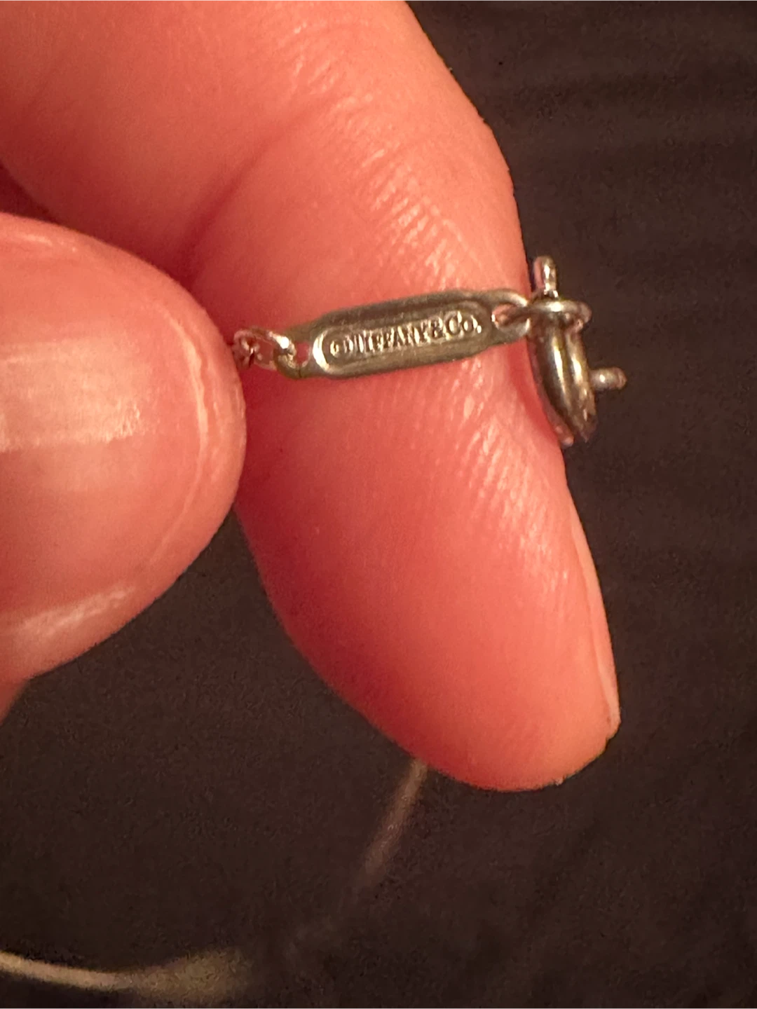 Vintage Tiffany & Co. Sterling Silver Chain Necklace