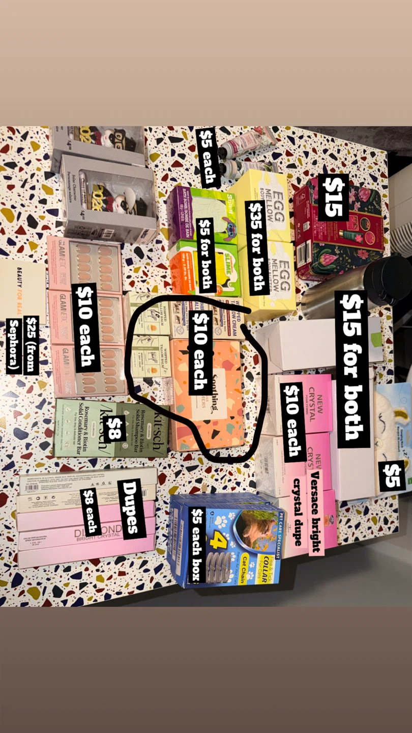 Mixed health and beauty and misc items