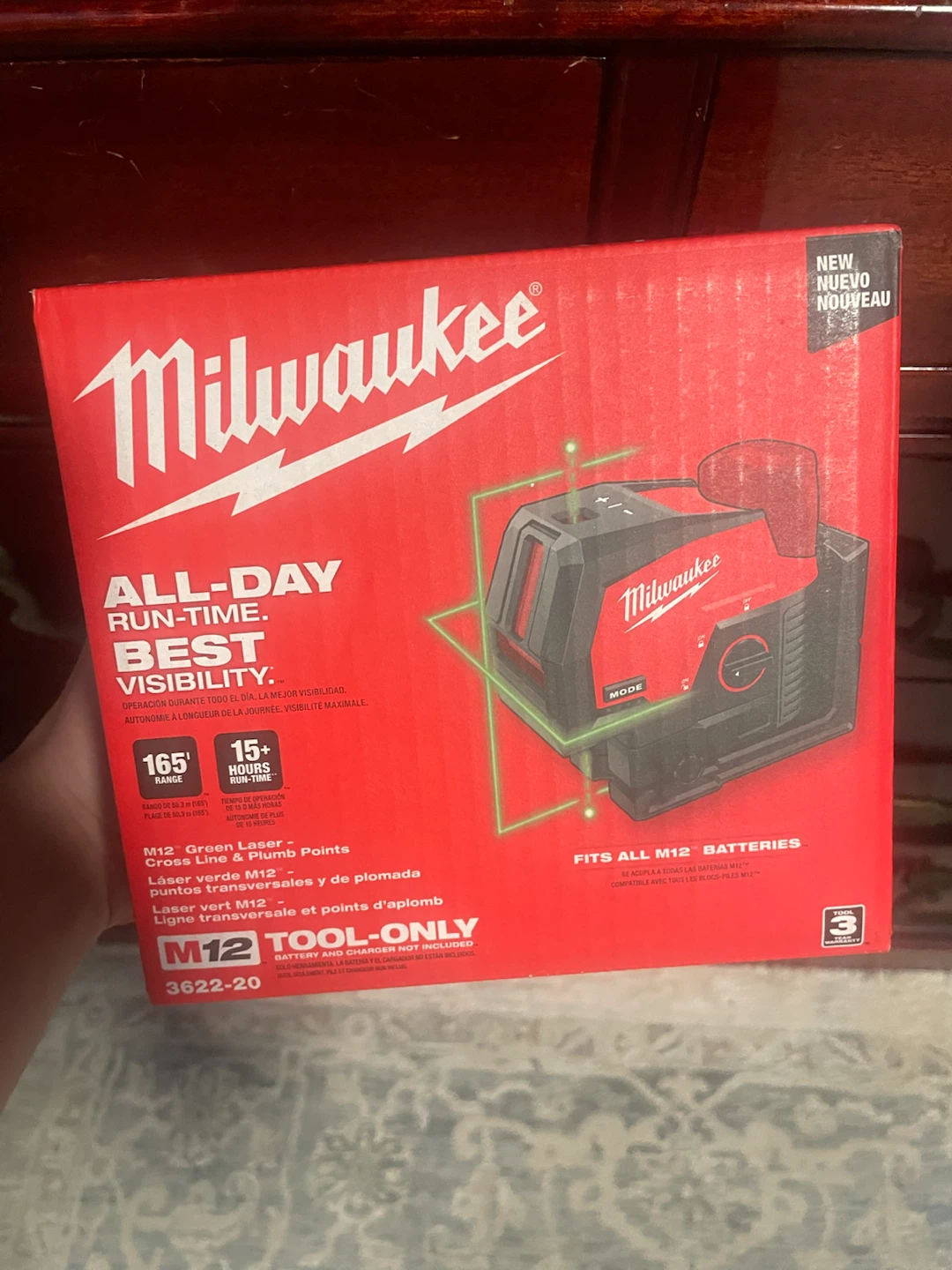 Milwaukee M12 Green Laser Level