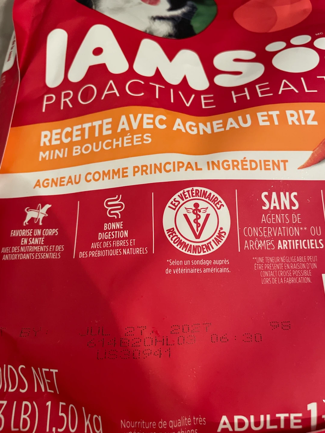 IAMS Dog Food Brand New-Lamb & Rice - photo 3