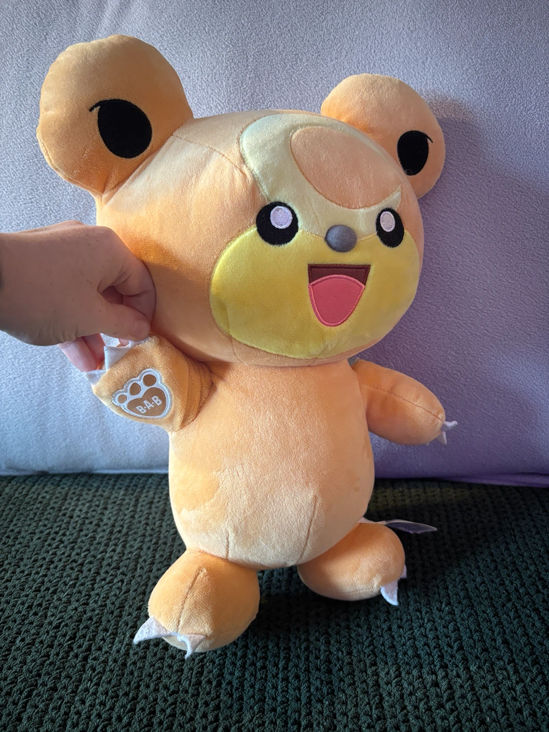 Pokemon Build-A-Bear Teddiursa Plush Toy - photo 2