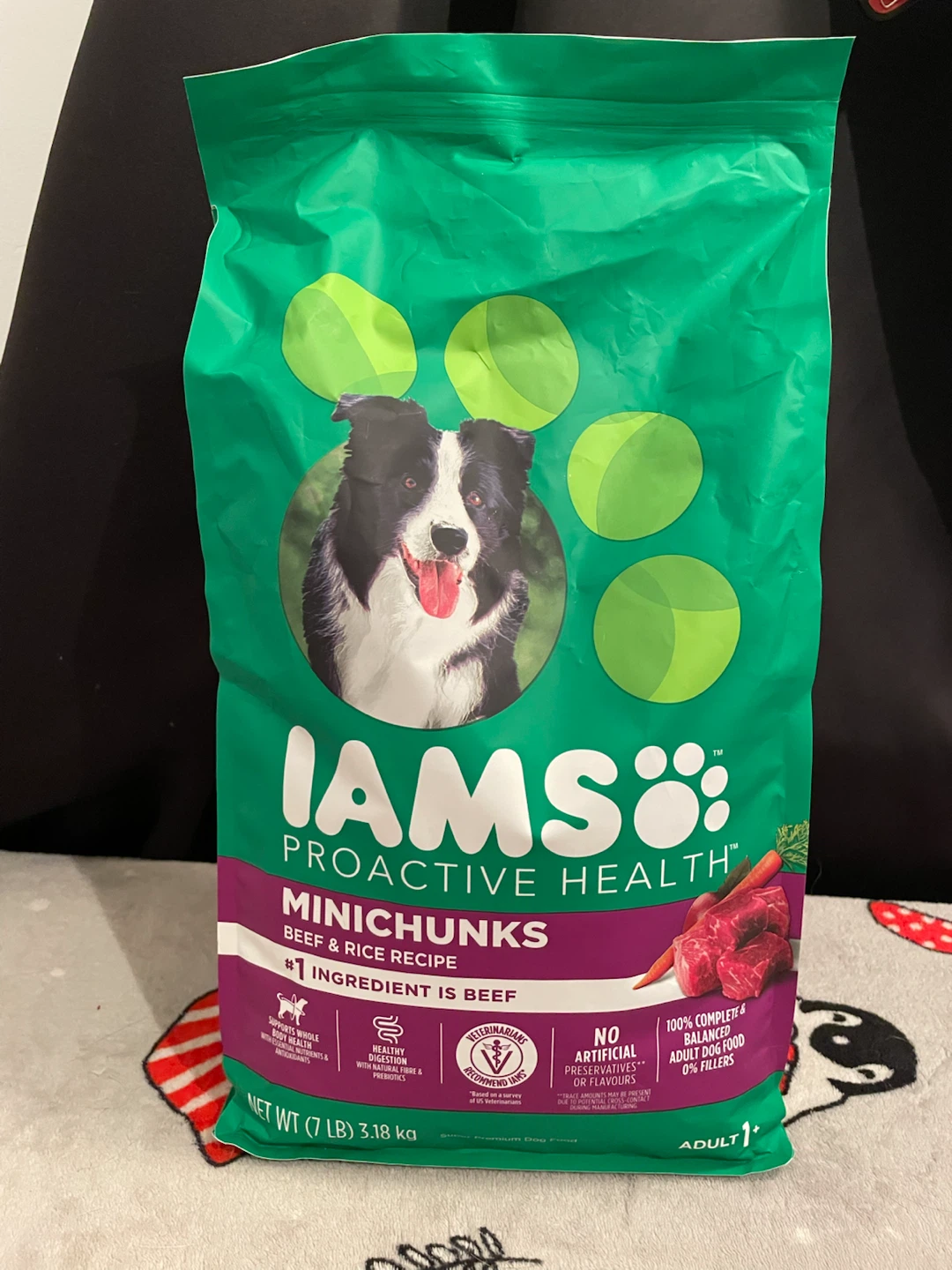 IAMS Dog Food Brand New-Beef & Rice