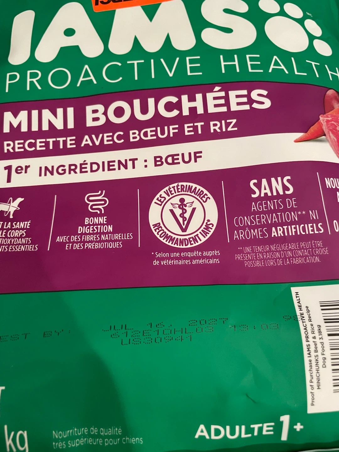 IAMS Dog Food Brand New-Beef & Rice - photo 3