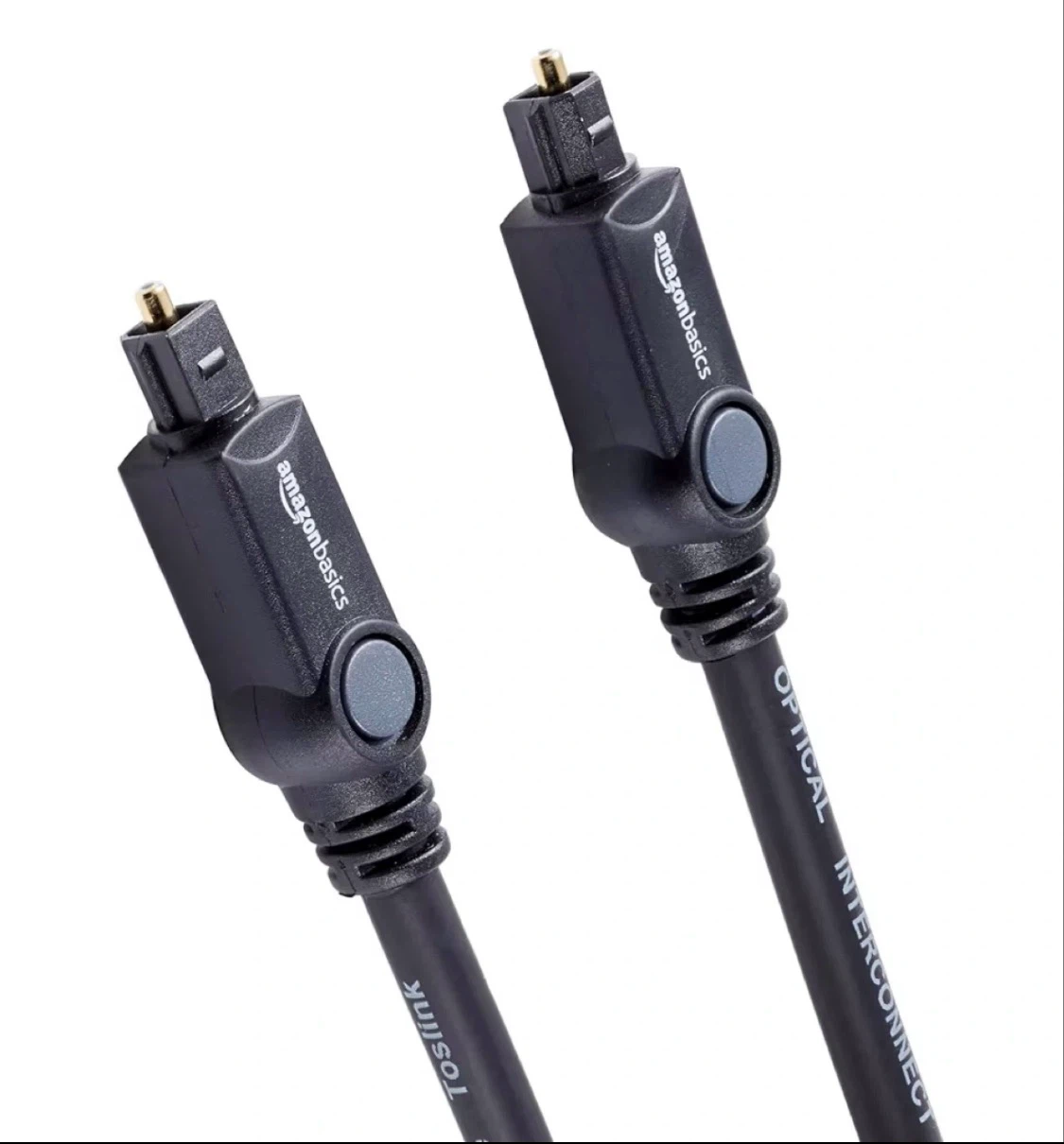 Amazon Basics Toslink Optical Audio Cable - 9.8 Ft  FREE