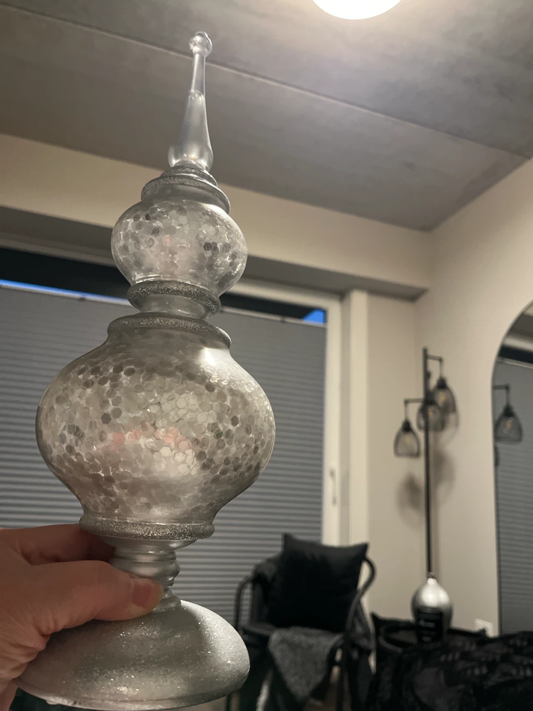SILVER CHRISTMAS DECOR 6 PCS. - photo 3