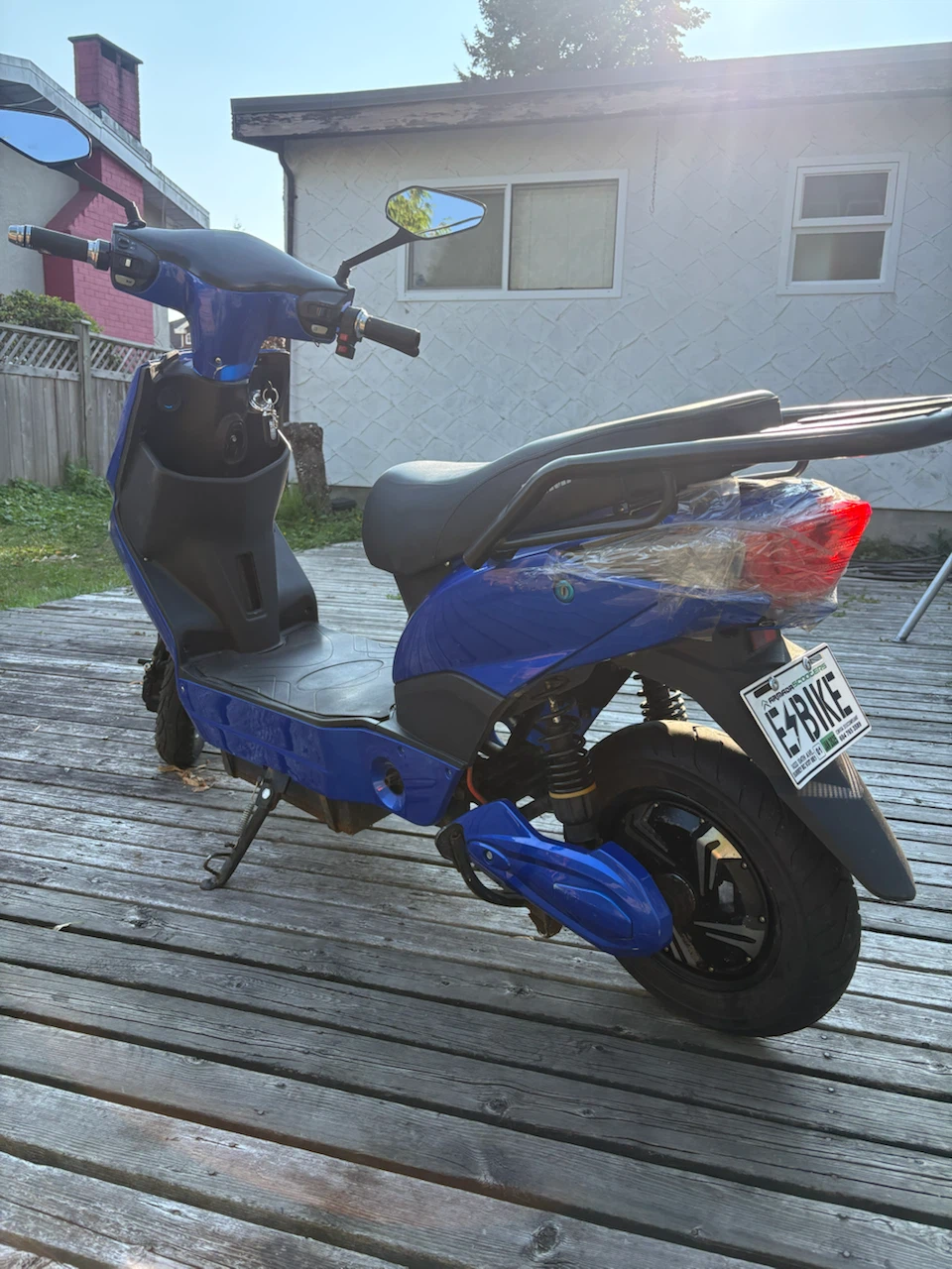Blue Electric Scooter - photo 4