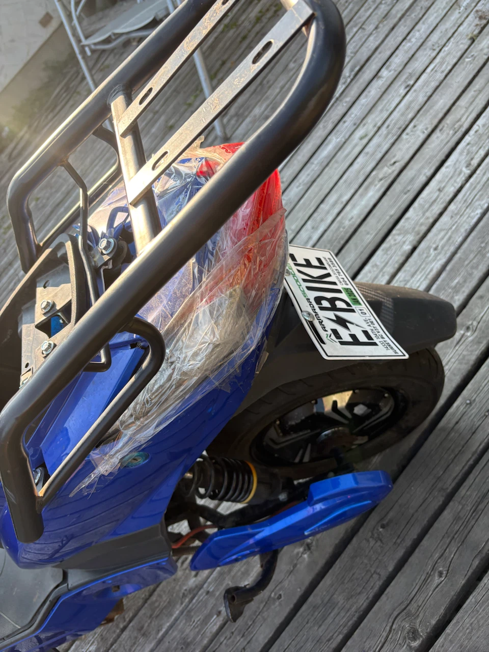 Blue Electric Scooter - photo 5