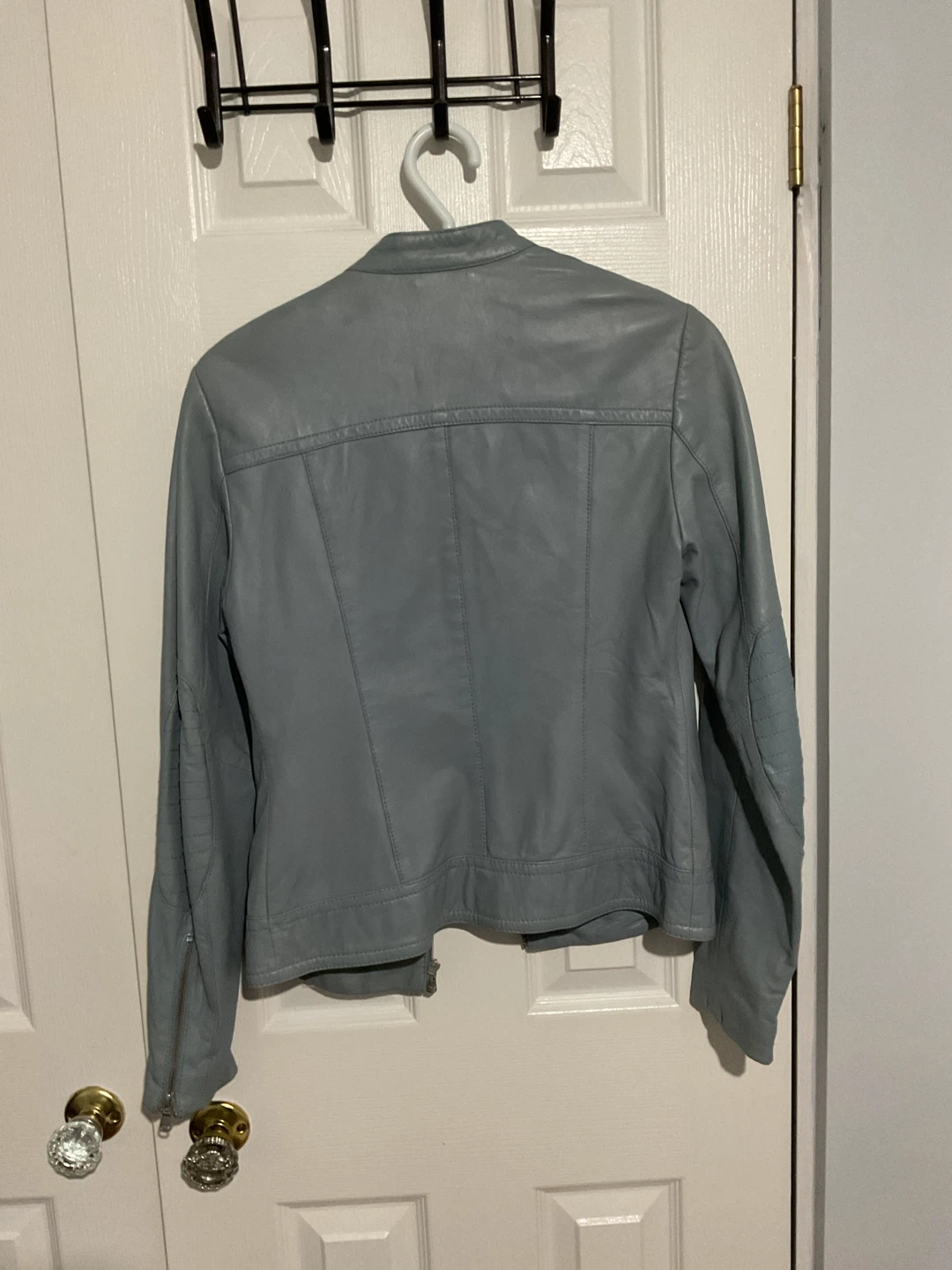 Danier Leather Jacket - Light Blue - photo 3