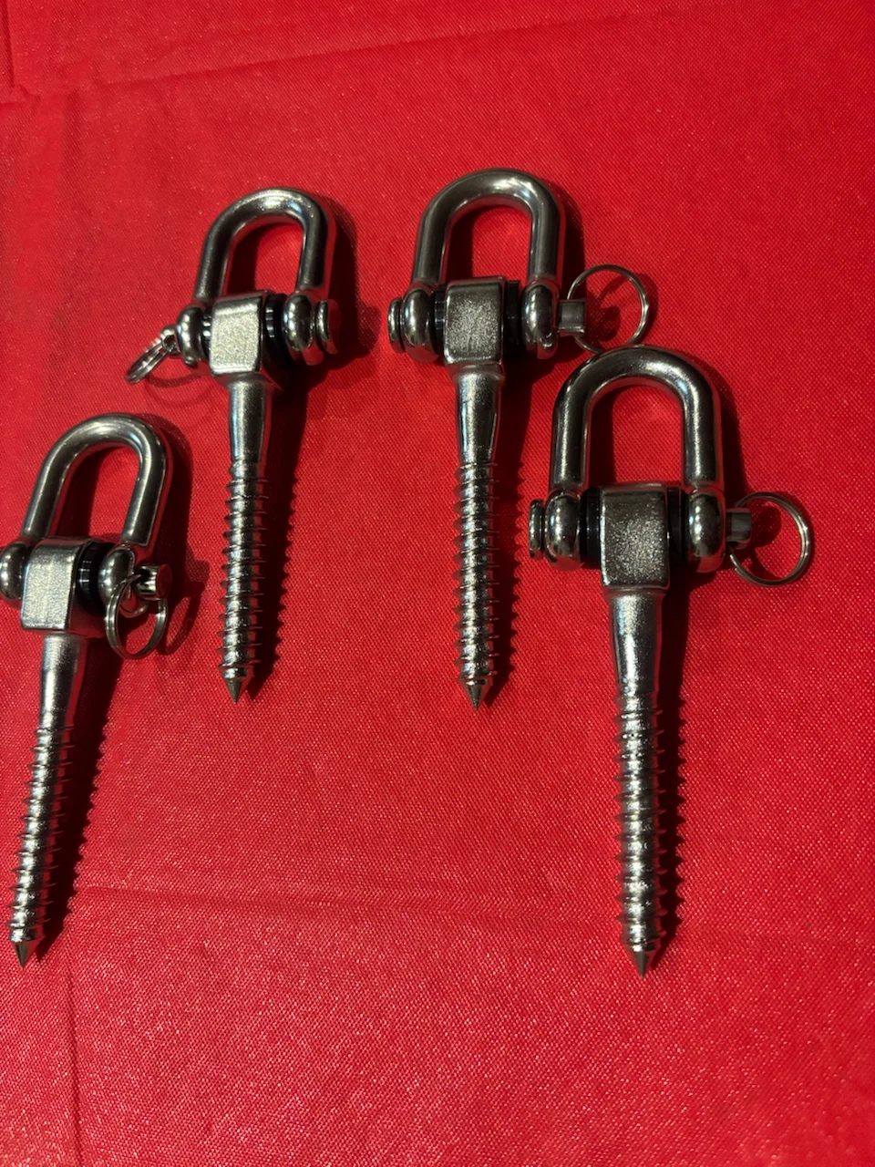 Seleware 4 Pack Stainless Steel Swing Hangers - photo 2